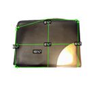 KENZO Clutch Black & Gold Leather Geometric Accents Evening Bag Photo 1