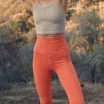 Free People Movement High-Rise 7/8 Happiness Runs Orange Leggings Size XS / S Photo 2