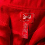 Forever 21  Red Wool Blend Women's Double-Breasted Jacket Size large Photo 5