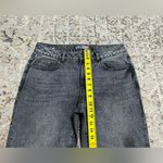 CAbi  Distressed boyfriend jeans size 6 black gray wash 100% cotton Photo 3