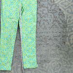 Truth By RepubliC Patterned Pants Lime Green Blue Small Photo 5