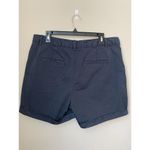 Gap  Women's 5" Khaki Short in Navy, Size: 14 High Rise Chino Flat Front Casual Photo 10