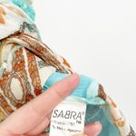 Sabra Womens Y2K Fairy Grunge Boho Sequin Embellished Paisley Tank Top Size M Blue Photo 4