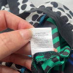 Trina Turk  Sleeveless Geometric Womens Top Sz 0 Y2K Mod Retro Preppy Polka Dots Photo 14