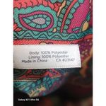 Talbots Quilted Black Tote Bag Brown Leather Handles Paisley Inside Lining Photo 9