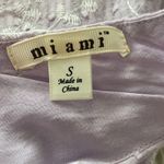 Miami Lavender purple floral summer top Photo 4