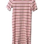Pomander Place Gio Stripe Short Sleeve Long Maxi Dress Red Pink Small S Photo 4