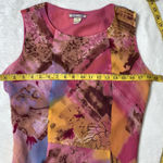 Chelsea & Violet  silk colorful dress size M Photo 9