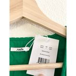 ANDIE The Navarino Dress in Eyelet Emerald Green L NWT Photo 4