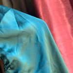 Reformation  Glorianna Green Silk Dress Christmas party holiday 2 Photo 4