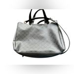 Steve Madden Women's Grey Geometric Shoulder Bag with Gold Accents Photo 5