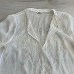 Forever 21 Bathing Suit Cover Up Off White S/M NWOT Photo 3