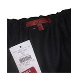 Buckle Small Black Off Shoulder 3/4 quarter sleeve ruffle neckline bodysuit Photo 5