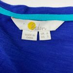 Boden Blue Multicolored Embroidery Dress Vneck Size 2 Photo 7