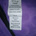 Frederick's of Hollywood  34 Corset Bustier Hook Front Lace Up Back Purple Black Photo 6