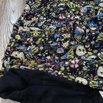 ZARA NEW  Floral Mini Dress XS Ruched Bodycon Halter Sweetheart Paisley Print Photo 2