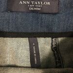 Ann Taylor  Denim size 4 jean skirt Photo 3