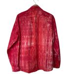 Cotton Citizen  Red Tie-Dye button down Shirt XS Photo 1