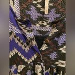 Free People  Take Me To Thailand Aztec Print Dress Size XS New Without Tag Boho Photo 9