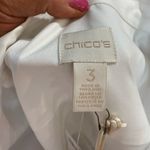Chico's  White Relaxed Long Sleeve Button Down Photo 4