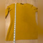 Atmosphere  women’s mustard crewneck acrylic sweater size small Photo 2