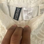 H&M Divided white lace dress shorts woman’s size xtra small Photo 3