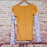 Free People SALE🎉 We the free Big Sur Long Sleeve Amber Combo Photo 5