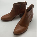 Madewell Women's  Brown Leather Booties - Size 8‎ Photo 0