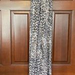 Love stitch casual T back maxi dress with pockets leopard print Photo 3