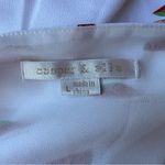 Cooper and Ella White Watermelon Print Spaghetti Straps Dress Photo 6