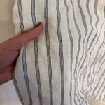 Everlane striped linen button up mini dress Photo 3