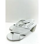 Naturalizer  Sandals Womens 8.5 Gray Genn-Rhythm Criss-Cross‎ Open Toe Heels Photo 1