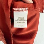 Riley & James  Long Sleeve Button Off The Shoulder Midi Dress Bodycon S Orange Photo 4