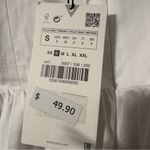 ZARA NWT  White Bubble Romper Dress Sz S Photo 4