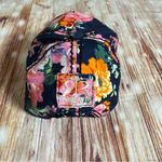 Robin Ruth  Navy Blue Quilted Floral Print Club Cancun Baseball Hat Photo 7