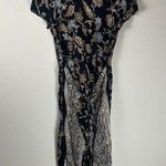 All that jazz Vintage 90's Dress Maxi Floral Short Sleeve A Chorus Line Dress Photo 0