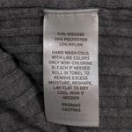 Halogen Womens Pullover Sweater Gray Heathered Long Sleeve Scoop Neck M New Photo 3