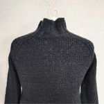 Cooperative Co-operative Black Mock Turtleneck Sweater Size Medium Photo 8