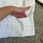 Tahari  White Suit Jacket Blazer Formal Cropped Size 10 Business Office Photo 4