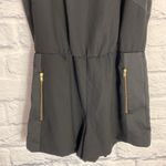 Parker  Regina black sleeveless short romper medium NWT Photo 3