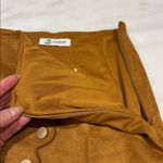 Cupshe  Faux Suede Mini Skirt Photo 3