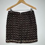 Billy Reid  Anthropologie Swiss Dot Front Pocket Mini Skirt Size 8 Photo 5