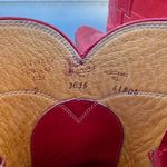 Justin Boots Vintage 80s  Red Roper Pull On Boots Mens 7D/Womens 9 Photo 9