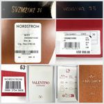 Valentino Garavani VLOGO Leather Slide Sandals Tan 36 6 NEW WS0M21HWS0CR Photo 15