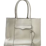 Rebecca Minkoff MAB Gray Leather Tote Photo 1