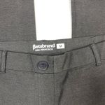 Betabrand  Gray Slim Straight Stretch Work Treggings Trouser Leggings Photo 2