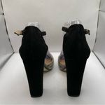 Ella Moss  pump heel snake skin women’s size 9M EUC suede Photo 2