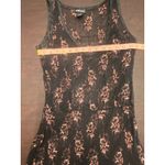 Wet Seal Vintage  Mesh Sequin Lace Button Side Dress (M) Whimsigoth Vamp Romantic Photo 6