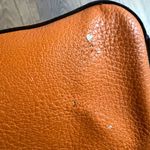 Ralph Lauren  Orange Hanway Leather Cork Shopper Tote Bag Photo 7