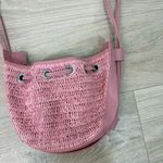Free People  Vintage Pink Cabana Crossbody Bag Photo 8